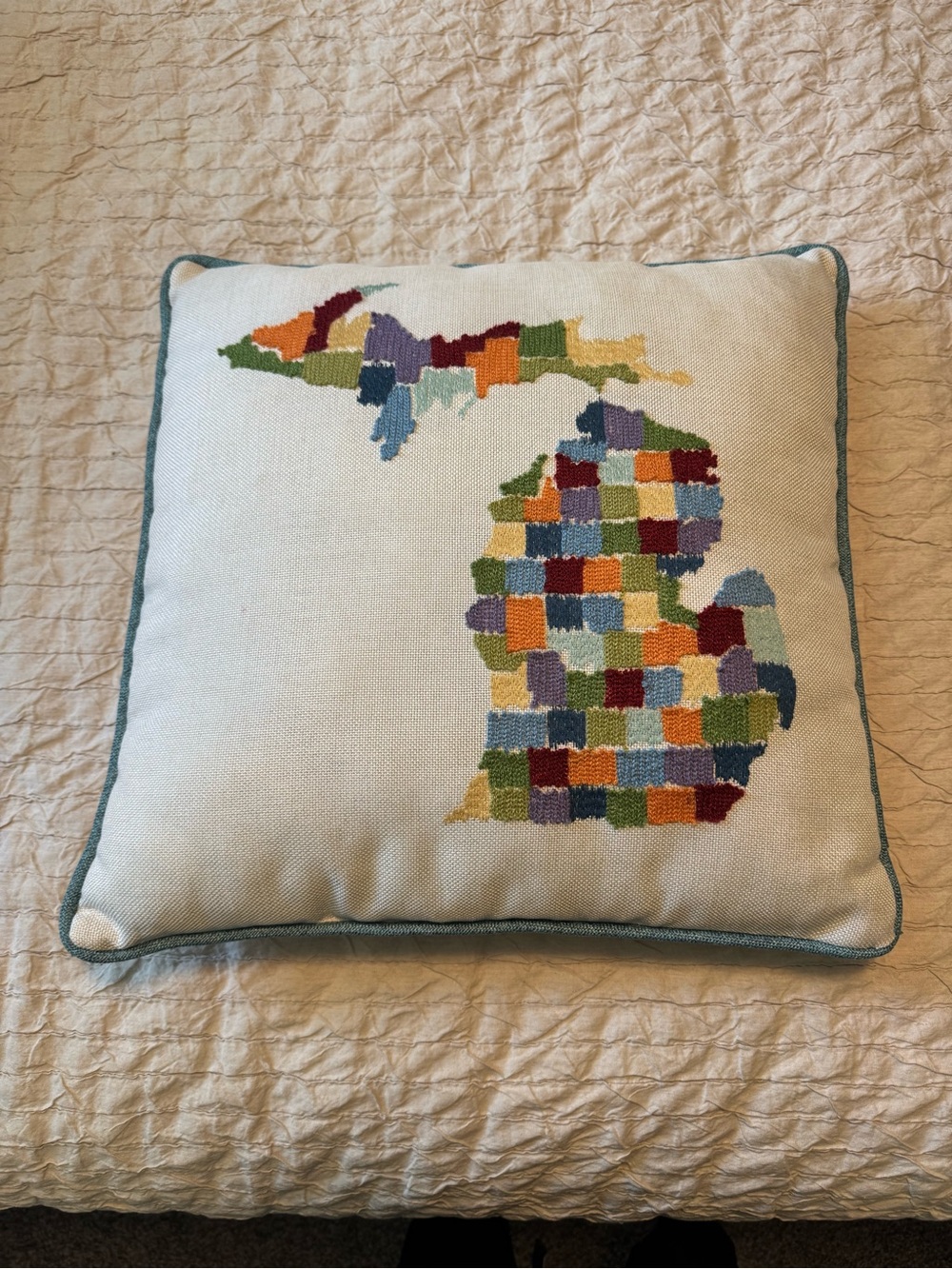 Michigan Throw Pillow